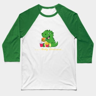 I am a Baby Dinosaur Baseball T-Shirt